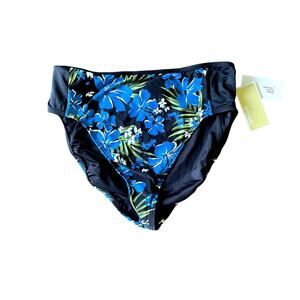 MICHAEL KORS, SIZE L, FRENCH CUT BIKINI BOTTOMS, TROPICAL